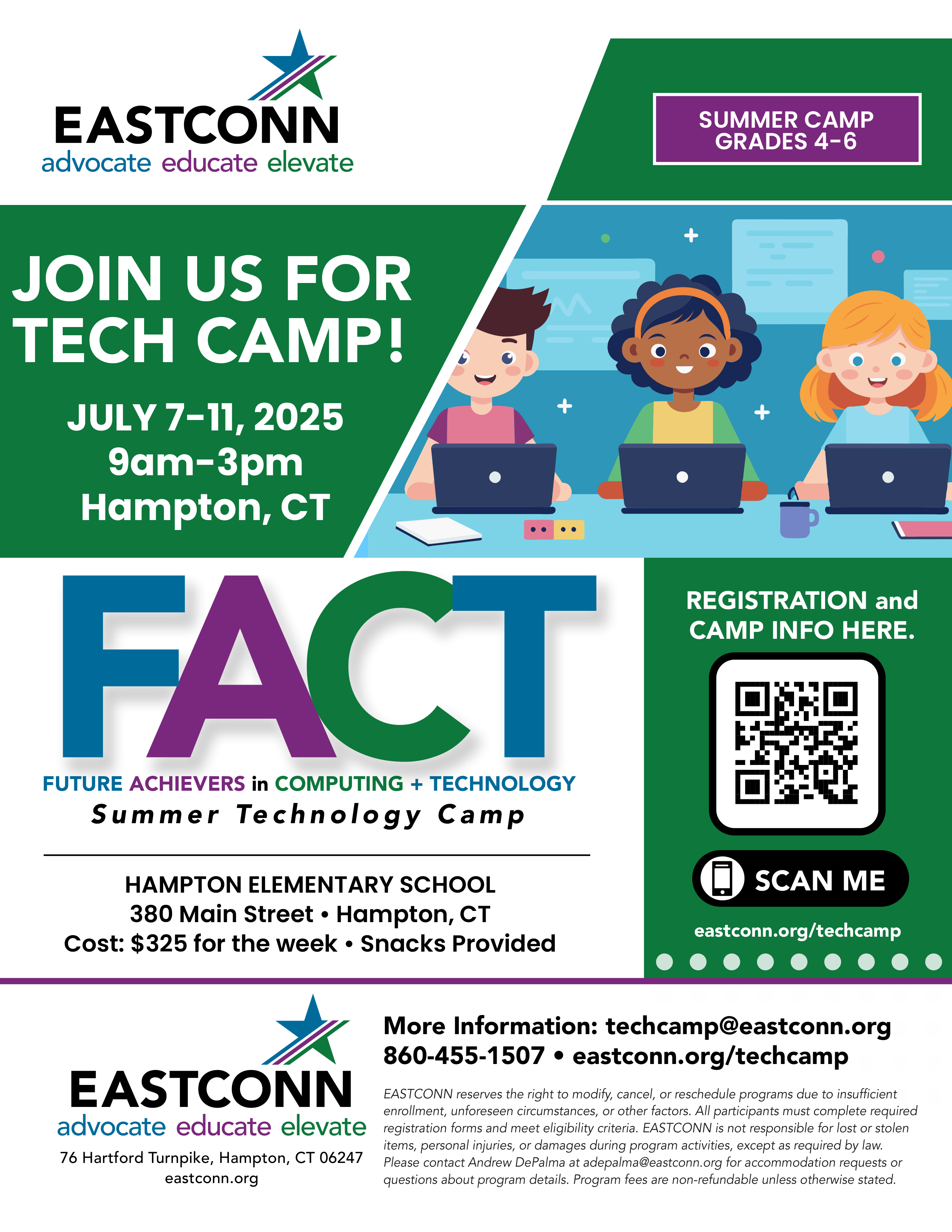 Tech Camp Flyer Preview